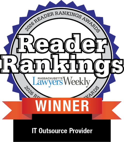 Massachusetts Lawyers Weekly 2026 Reader Rankings — Winner, IT Outsource Provider